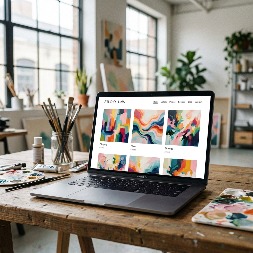 Portfolio Web Artista